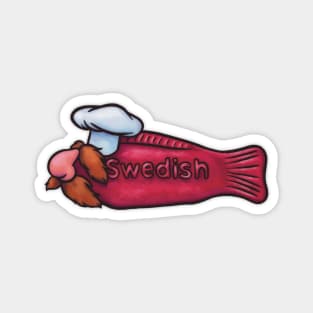 Swedish Chef Fish Magnet