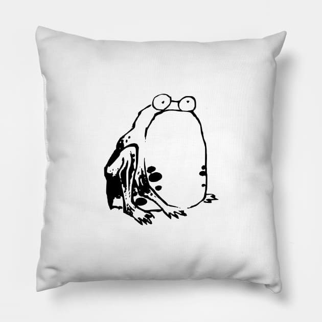 the greatest frog Pillow by xam