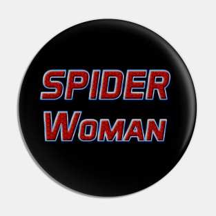 Spider Woman Logo Pin