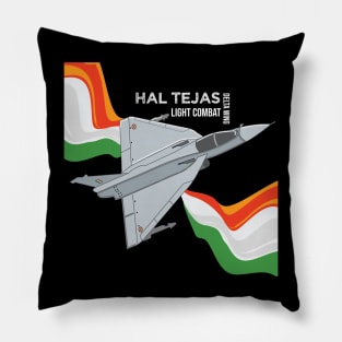 HAL Tejas Indian Fighter Fighterjet Aircraft India Pride Pillow