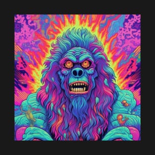 Psychedelic Bigfoot T-Shirt