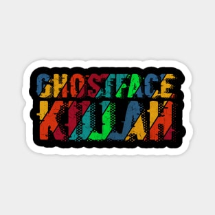 vintage color Ghostface Killah Magnet