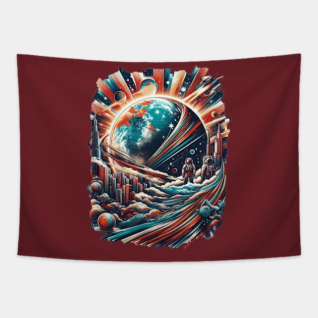 Exploration Tapestry by Jason's Finery