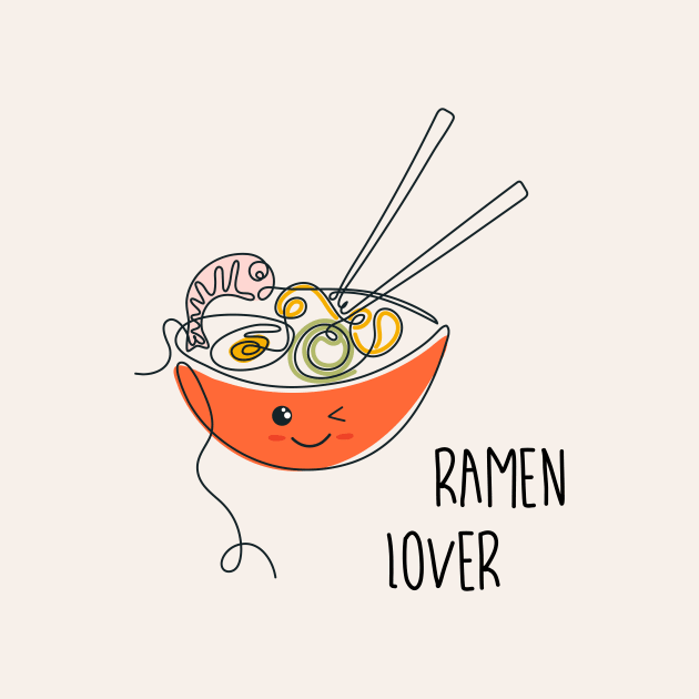 Kawaii bowl of ramen noodles by DanielK