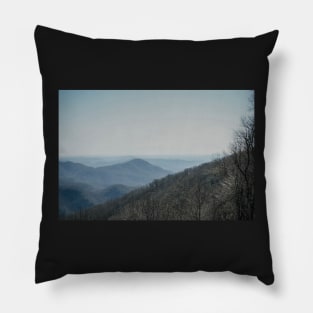 North Carolina Mountains Pillow