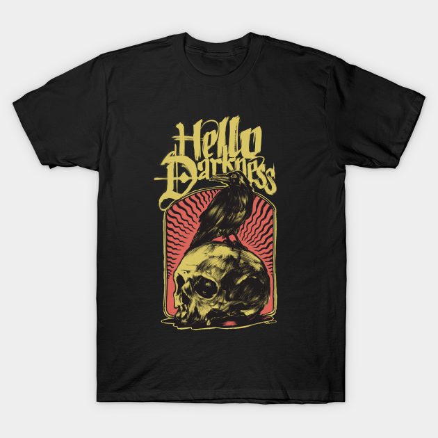 Discover Hello Darkness - ゴシック - Tシャツ