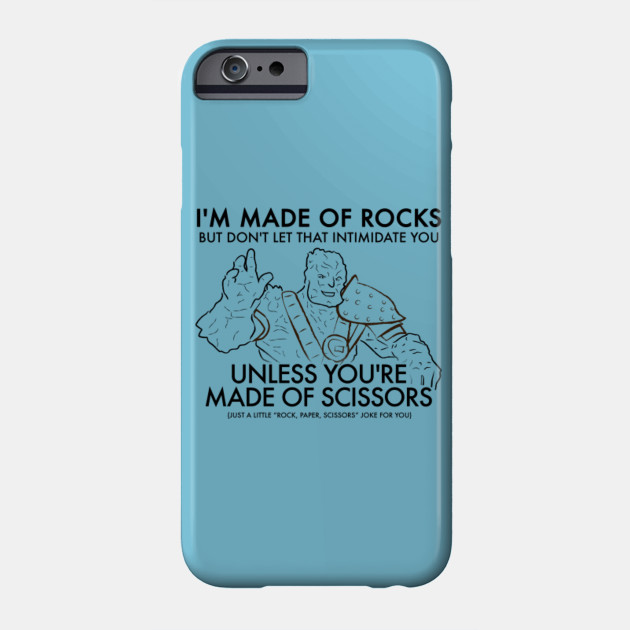 Korg Is Made Of Rocks Thor Ragnarok Marvel Phone Case Teepublic