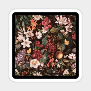 Autumn Winter Flowers VII Magnet