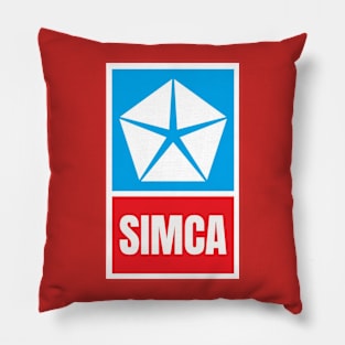 Geo3Doodles Simca Logo Pillow