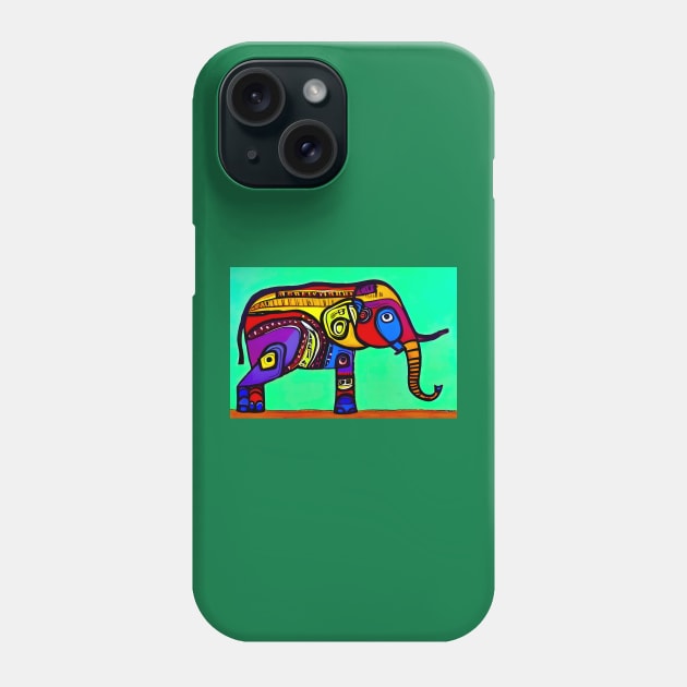 An Indian Elephant Phone Case by PictureNZ