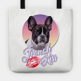 French Kiss / French Bulldog Design Tote