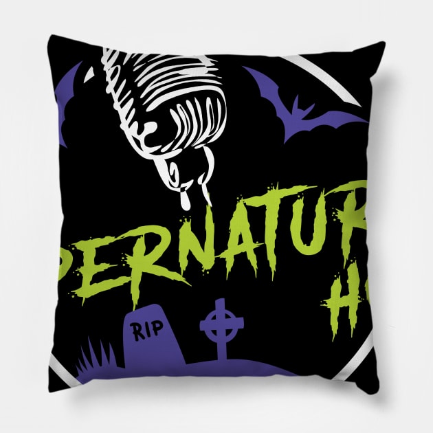 Supernatural Hour Pillow by AdvancedParanormal