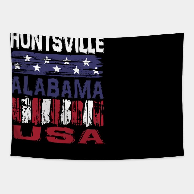 Huntsville Alabama USA T-Shirt Tapestry by Nerd_art