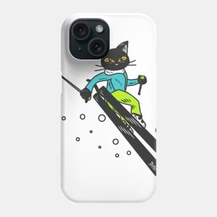 Ski action Phone Case