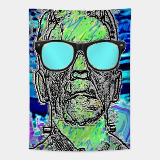 monster frankenstein t-shirt Tapestry