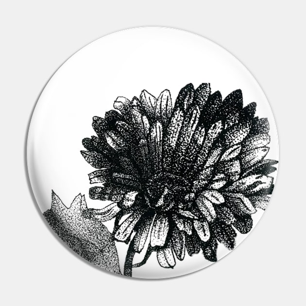 Daisy Chain Pin by SeanKalleyArt