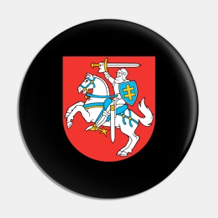 Coat of arms of Lithuania Pin