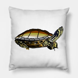 Bear Pride Turtle Pillow