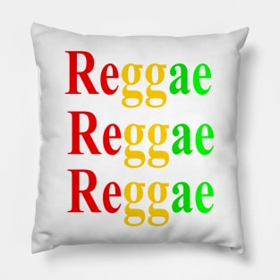 Reggae Music Lover Rasta Colors Jamaican colours Jamaica Pillow