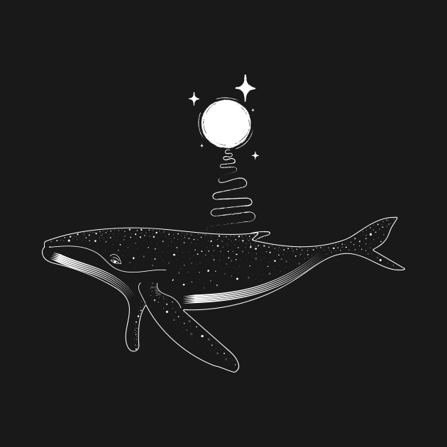 Whale in the moonlight by Emotions Capsule