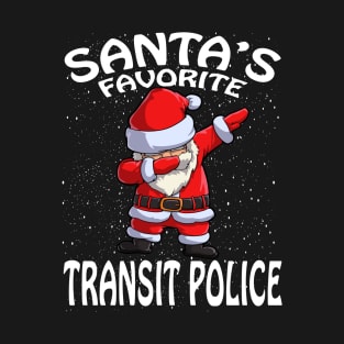 Santas Favorite Transit Police Christmas T-Shirt