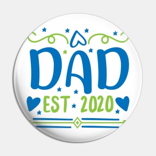 Dad est 2020 Pin