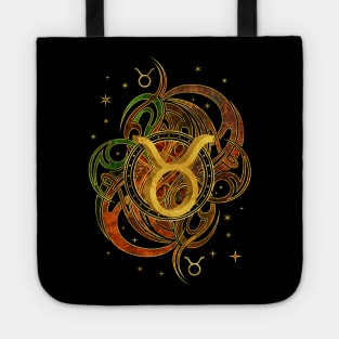 Taurus Zodiac Sign Earth element Tote