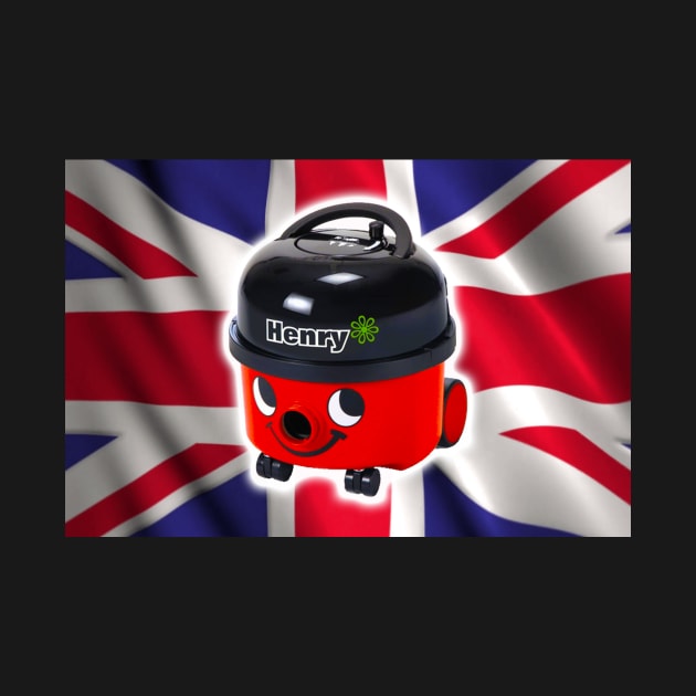 Henry Hoover with UK Flag by raiseastorm