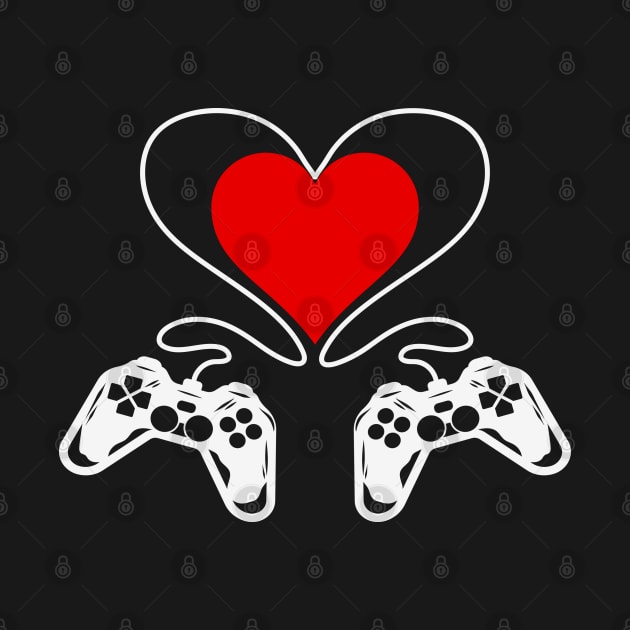 happy valentines day gamers gifts by Holly ship