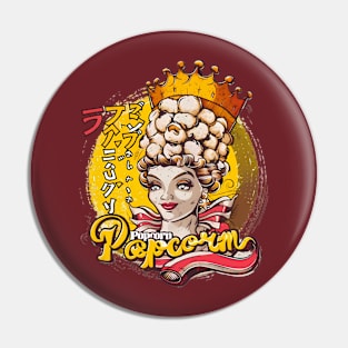 popcorn queen power Pin