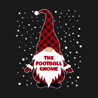 The Football Gnome Matching Family Christmas Pajama T-Shirt