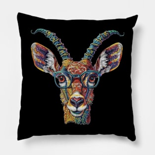 Rare & Rebellious: The Saola with Specs! Pillow