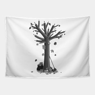 The Pencil Tree Tapestry