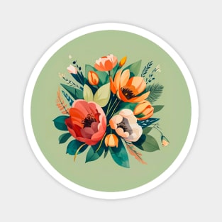 Flowers Magnet