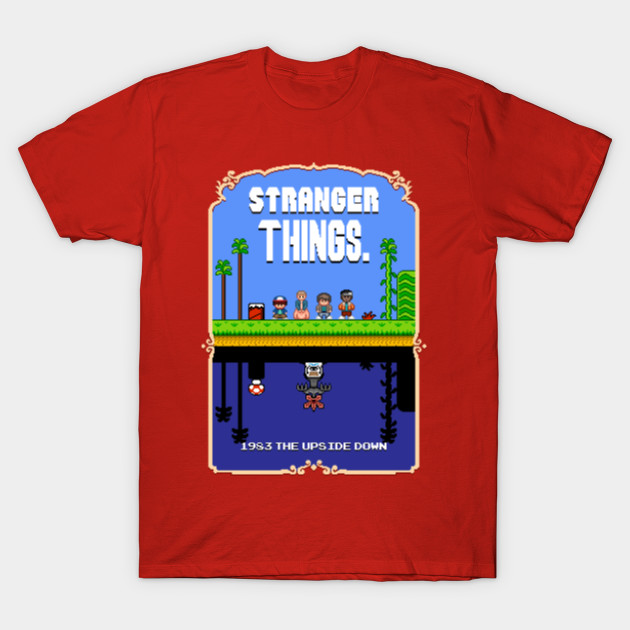 Stranger Things Mario Bros 2 Pixel Art Mashup Stranger Things