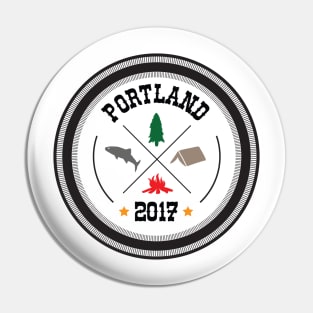 Portland Badge of Honor Pin