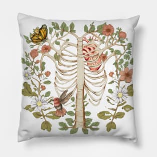 Cottagecore Ribcage Pillow