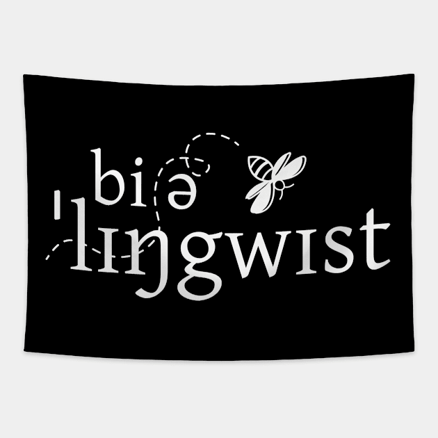 Be A Linguist Tapestry by Kupla Designs