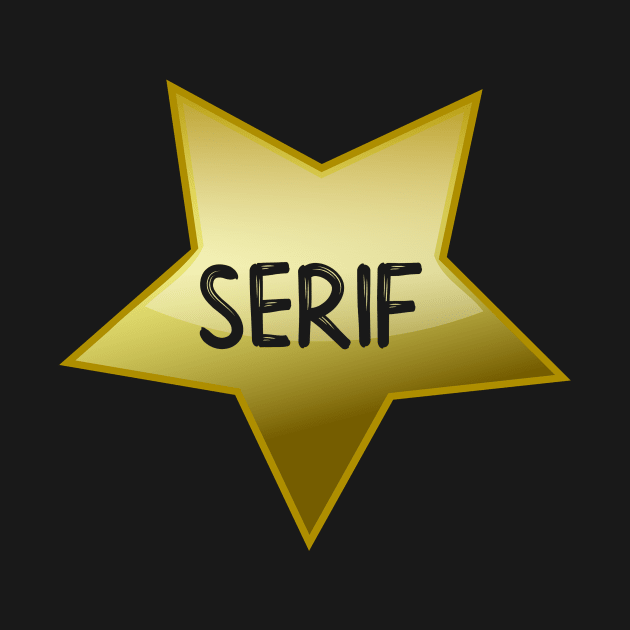 Graphic Artist Serif Star by StacysCellar