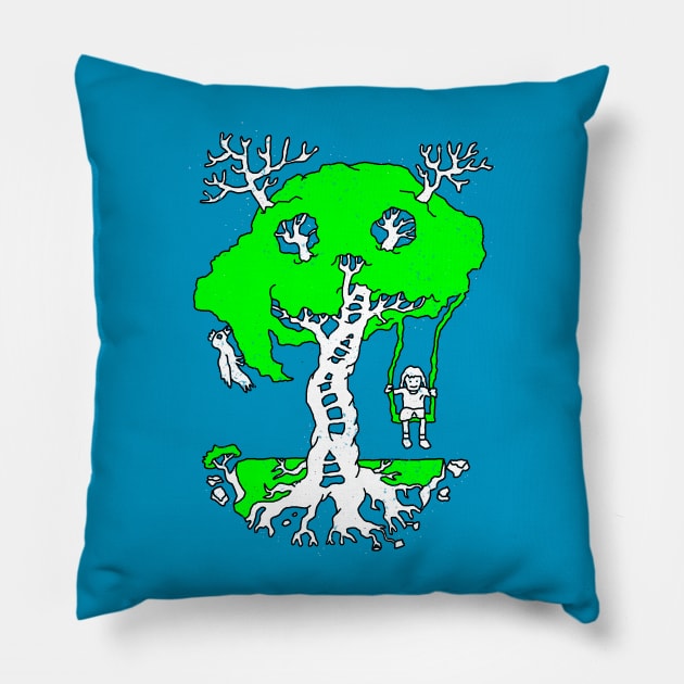 Smile Tree Pillow by martinussumbaji