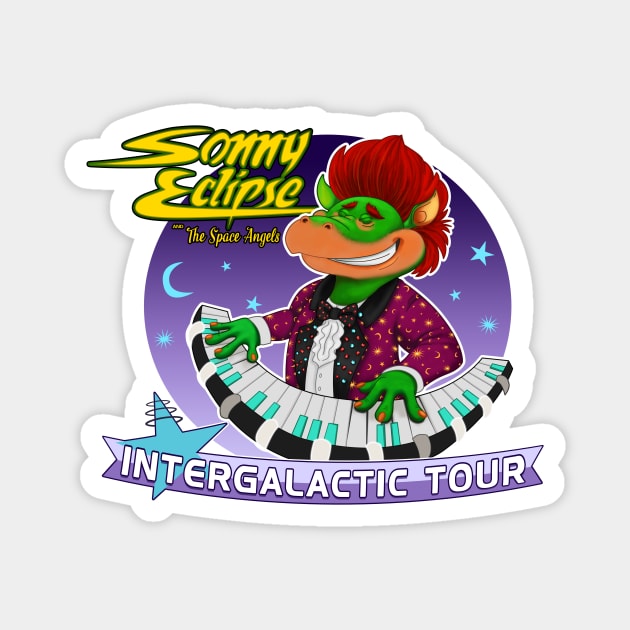 Sonny Eclipse: Intergalactic Tour Magnet by AttractionsApparel