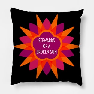 Stewards of a Broken Sun Podcast Logo Pillow