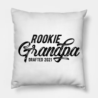 Rookie Grandpa Drafted 2021 Pillow