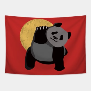 Cute Big Panda Tapestry