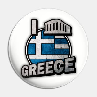 I LOVE GREECE Pin