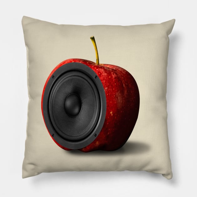 Apple - Loud and proud Pillow by WizardingWorld