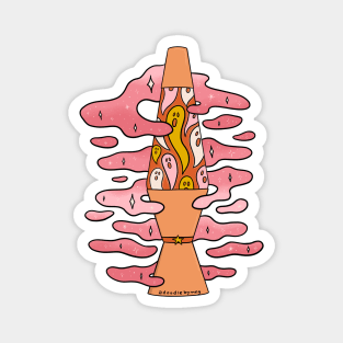 Spooky Lava Lamp Magnet