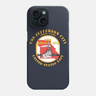 USS Jefferson City (SSN-759) Phone Case