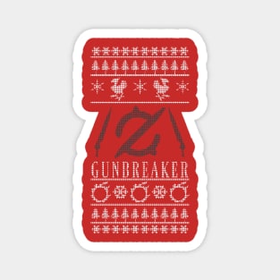 Final Fantasy XIV Gunbreaker Ugly Christmas Sweater T-Shirt Magnet