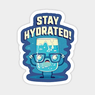 Drink Water Stay Hydrated Magnet